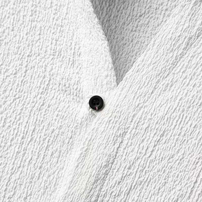 Phoenix | Herren lässiges lockeres Halbarm-Shirt und Hose-Set in Uni-Farben 76301440Y