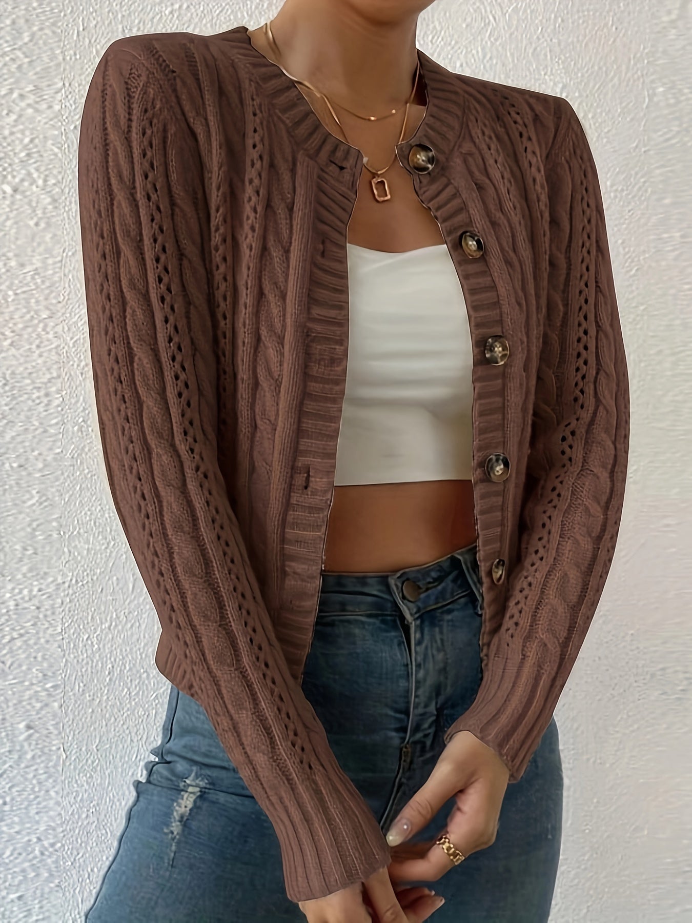 Leah | Strickjacke
