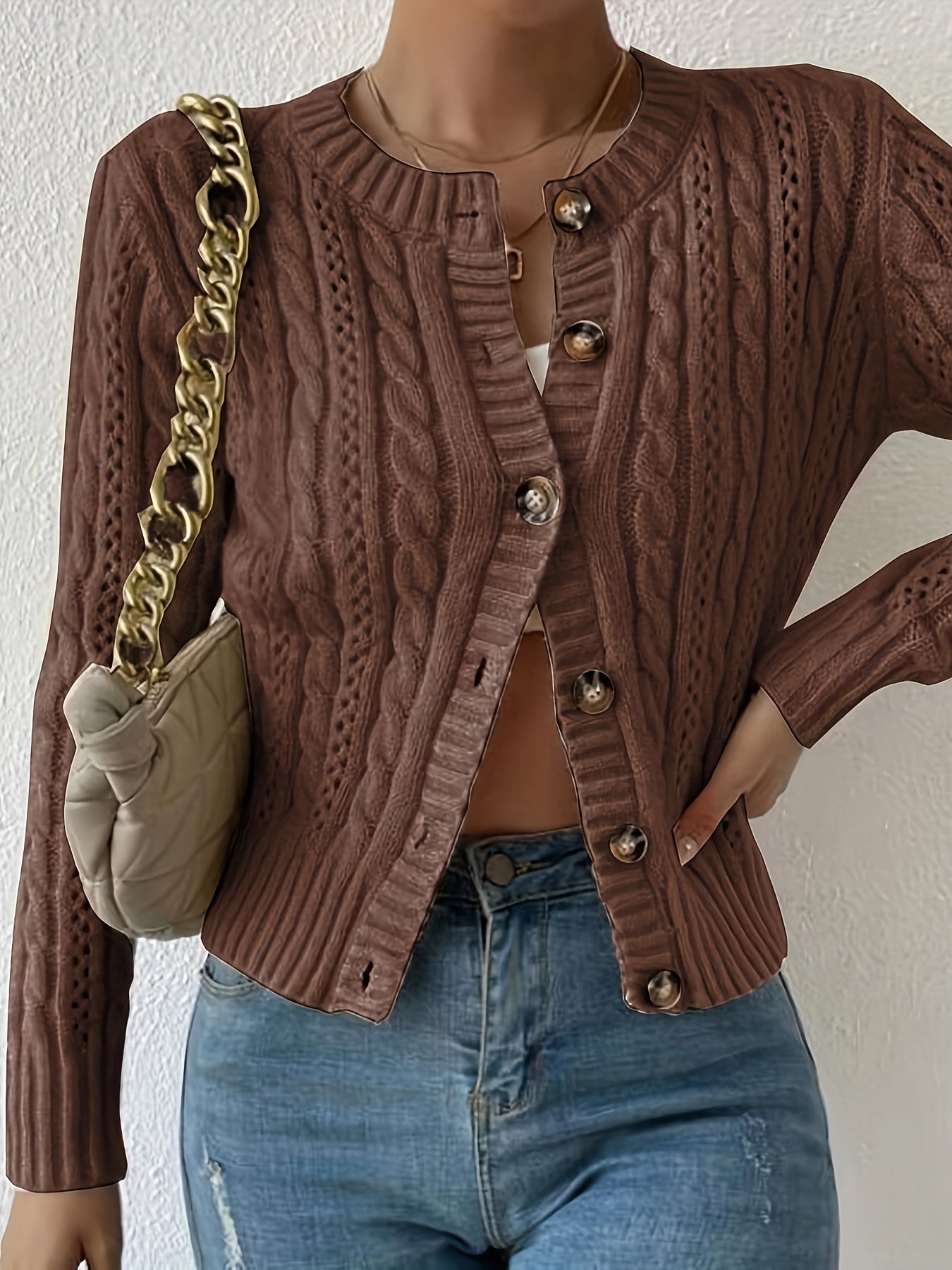 Leah | Strickjacke