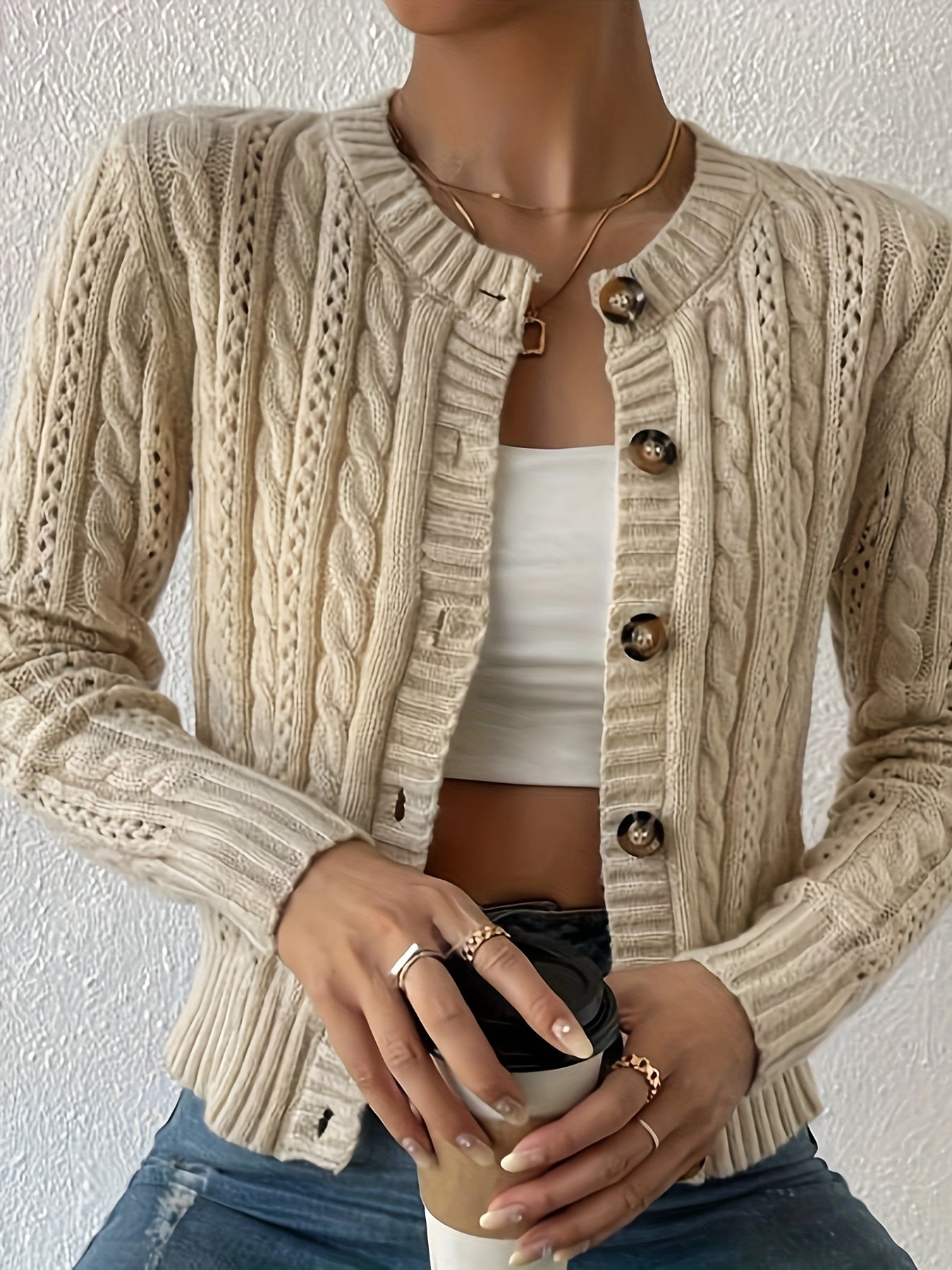 Leah | Strickjacke