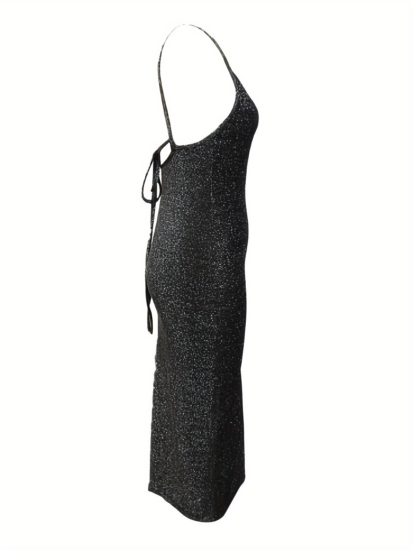 Lia | Funkelndes Splitkleid