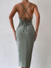 Lia | Funkelndes Splitkleid