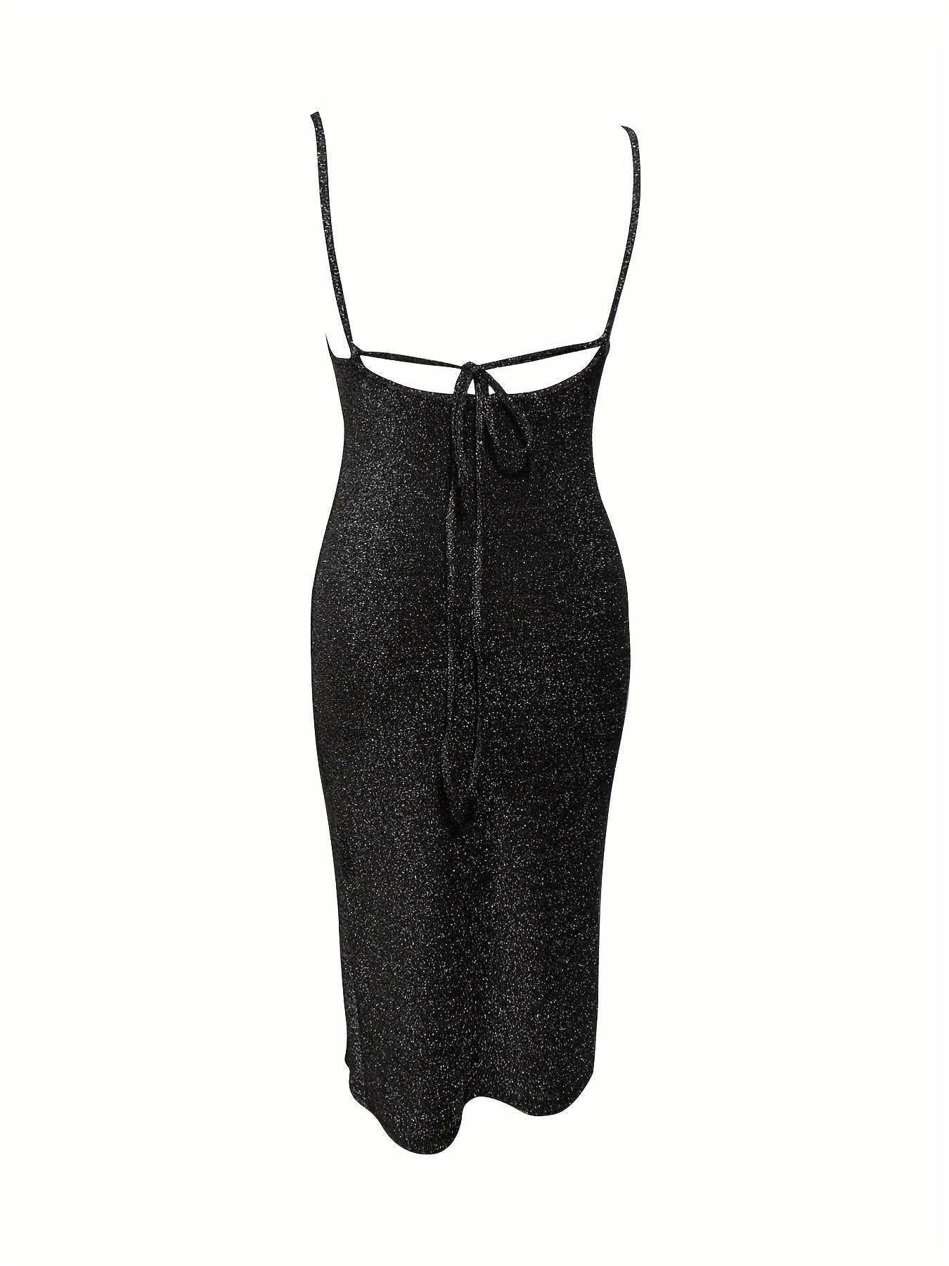 Lia | Funkelndes Splitkleid