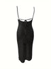 Lia | Funkelndes Splitkleid
