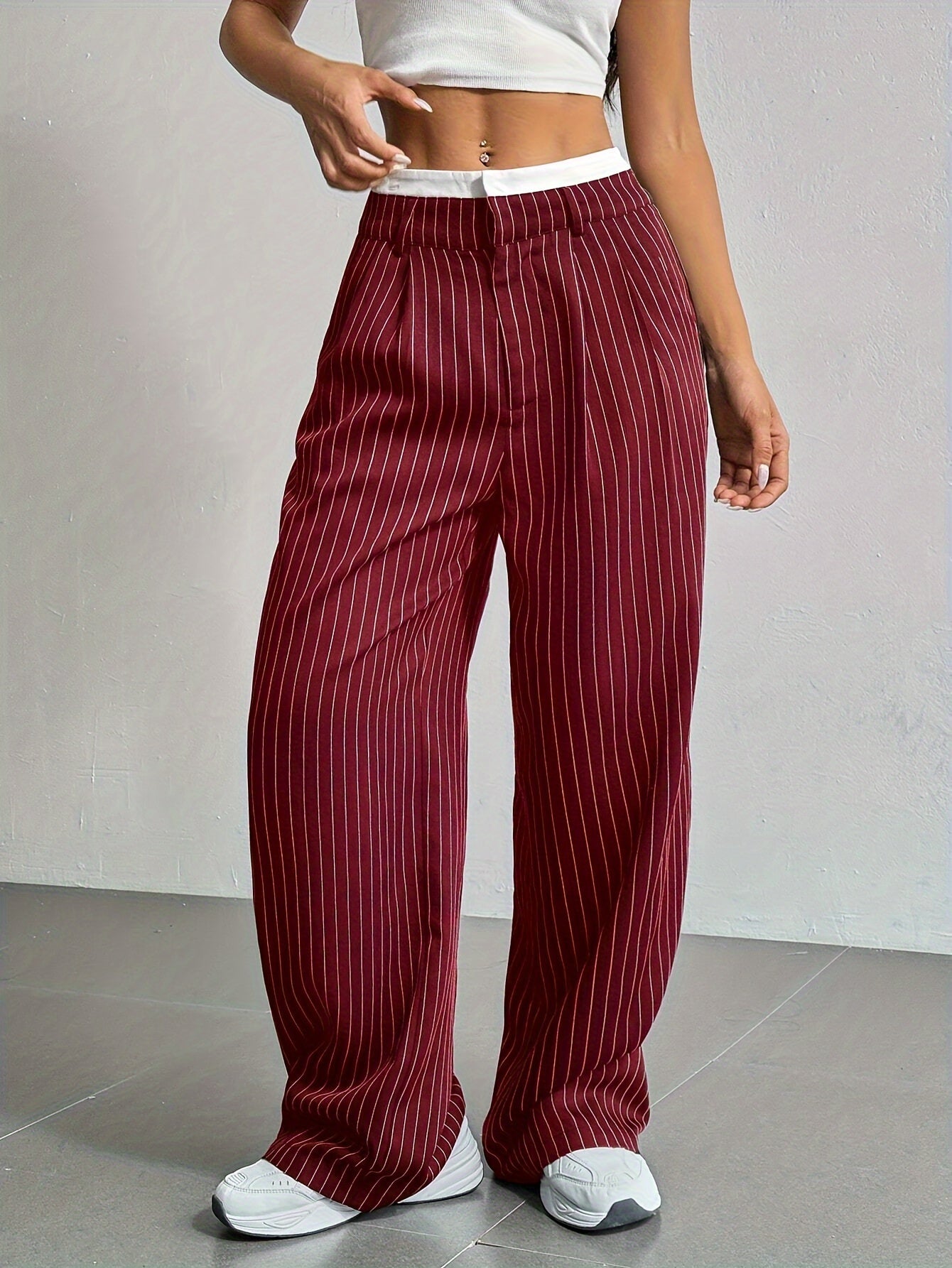 Lia | Gerade Streifenhose