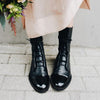 Livia | Vintage-Lederstiefel mit Schnürung