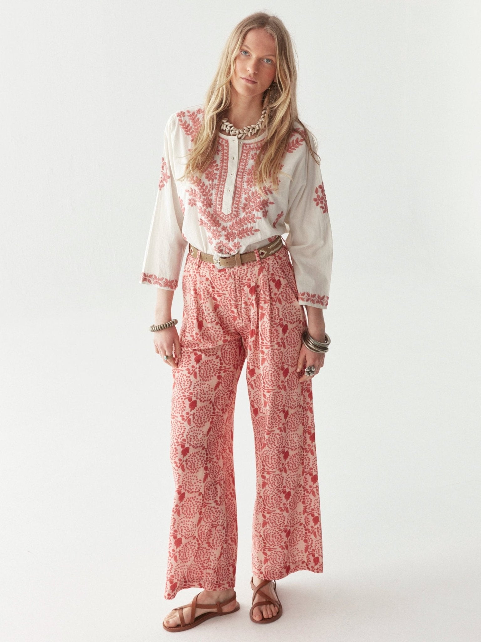 Kate | Lolo Pant - Pink Martini