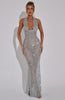Lauren | Maxikleid - Silber - Maxikleid - Silber | Dress
