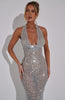 Lauren | Maxikleid - Silber - Maxikleid - Silber | Dress