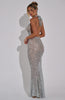 Lauren | Maxikleid - Silber - Maxikleid - Silber | Dress