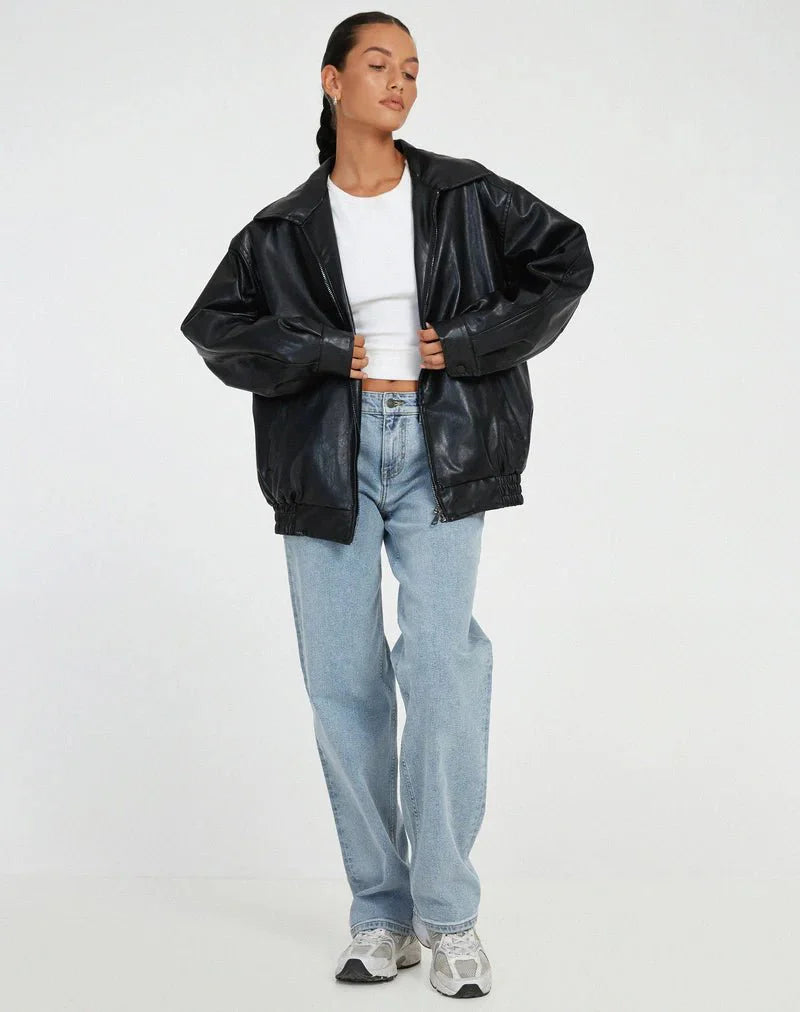 Madeline | Lederjacke