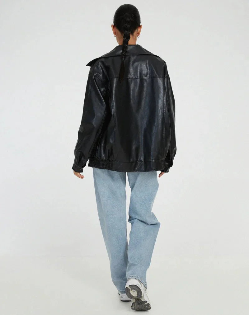 Madeline | Lederjacke
