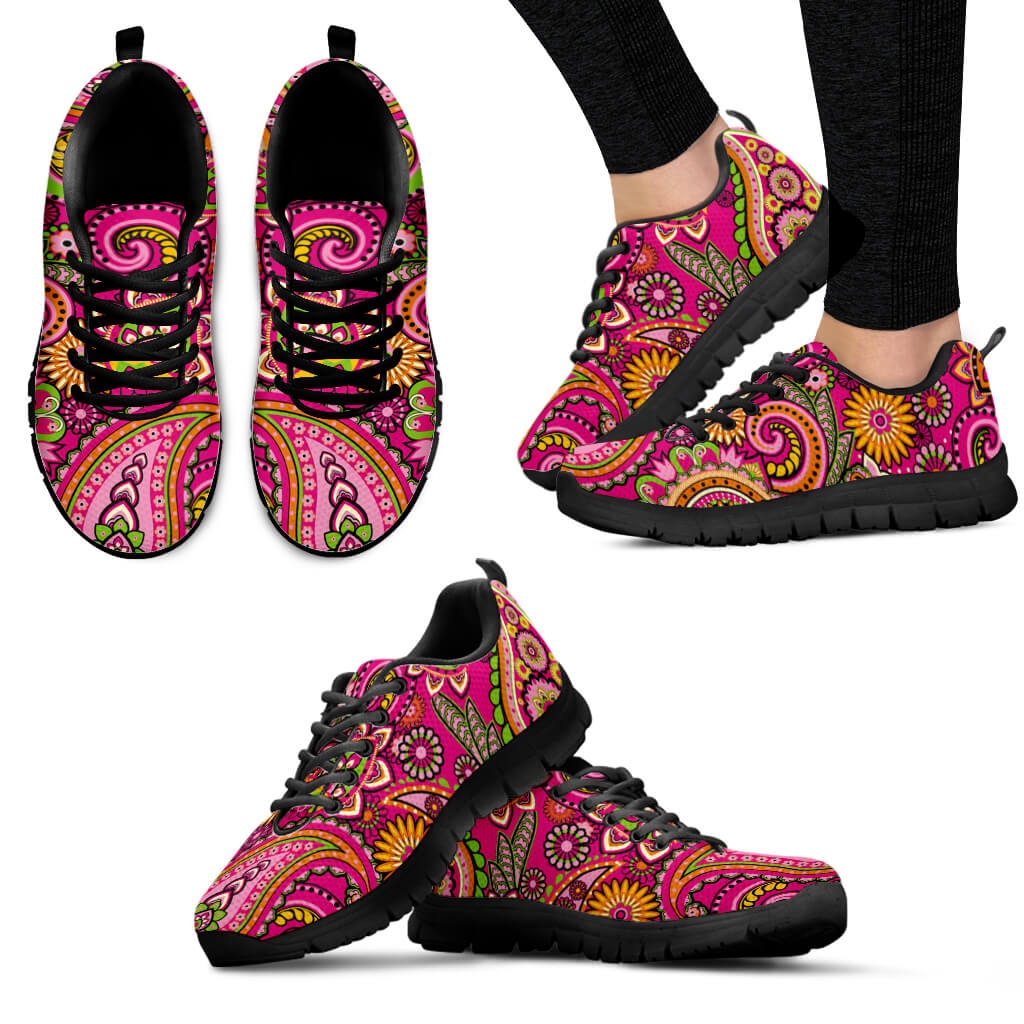 Manuel | Damen Tennisschuhe mit Print