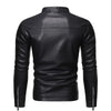 Benson | Stehkragen-Lederjacke