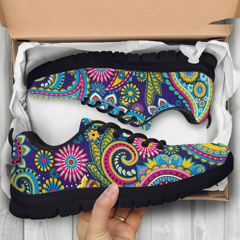 Manuel | Damen Tennisschuhe mit Print