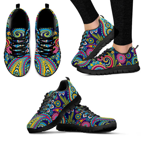 Manuel | Damen Tennisschuhe mit Print