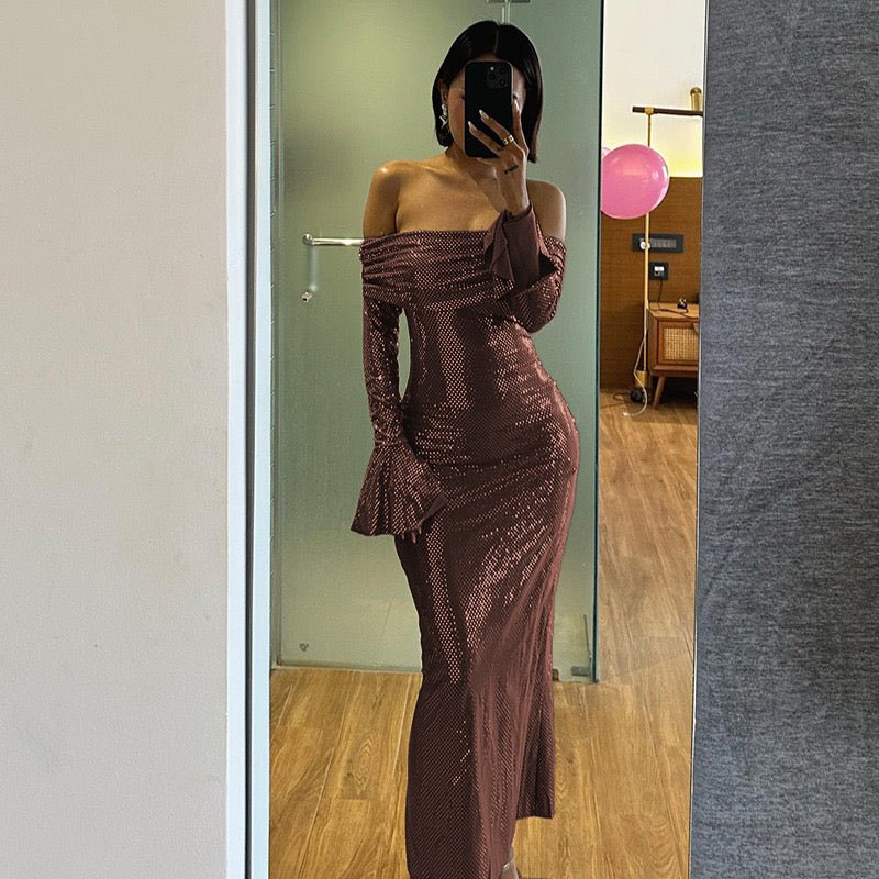 Malika | Glitzerndes Kleid