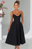 Ariel | Midikleid - Schwarz