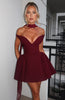 Marla | Elegantes Bardot-Minikleid