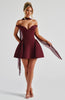 Marla | Elegantes Bardot-Minikleid