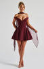 Marla | Elegantes Bardot-Minikleid