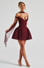 Marla | Elegantes Bardot-Minikleid