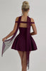 Marla | Elegantes Bardot-Minikleid