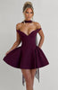 Marla | Elegantes Bardot-Minikleid