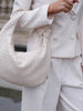 Elegante gewebte Schultertasche Medium