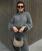 Alana | Dark gray cardigan