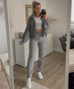 Alana | Dark gray cardigan