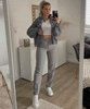 Alana | Dark gray cardigan