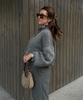 Alana | Dark gray cardigan