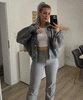 Alana | Dark gray cardigan