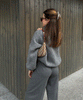 Alana | Dark gray cardigan