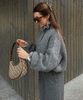 Alana | Dark gray cardigan