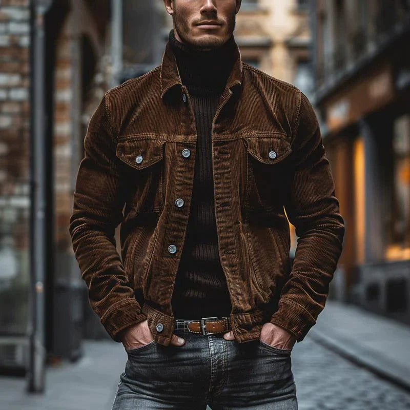 Milo | Retro-Cordjacke