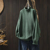 Lila | Pullover mit Rollkragen