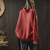 Lila | Pullover mit Rollkragen