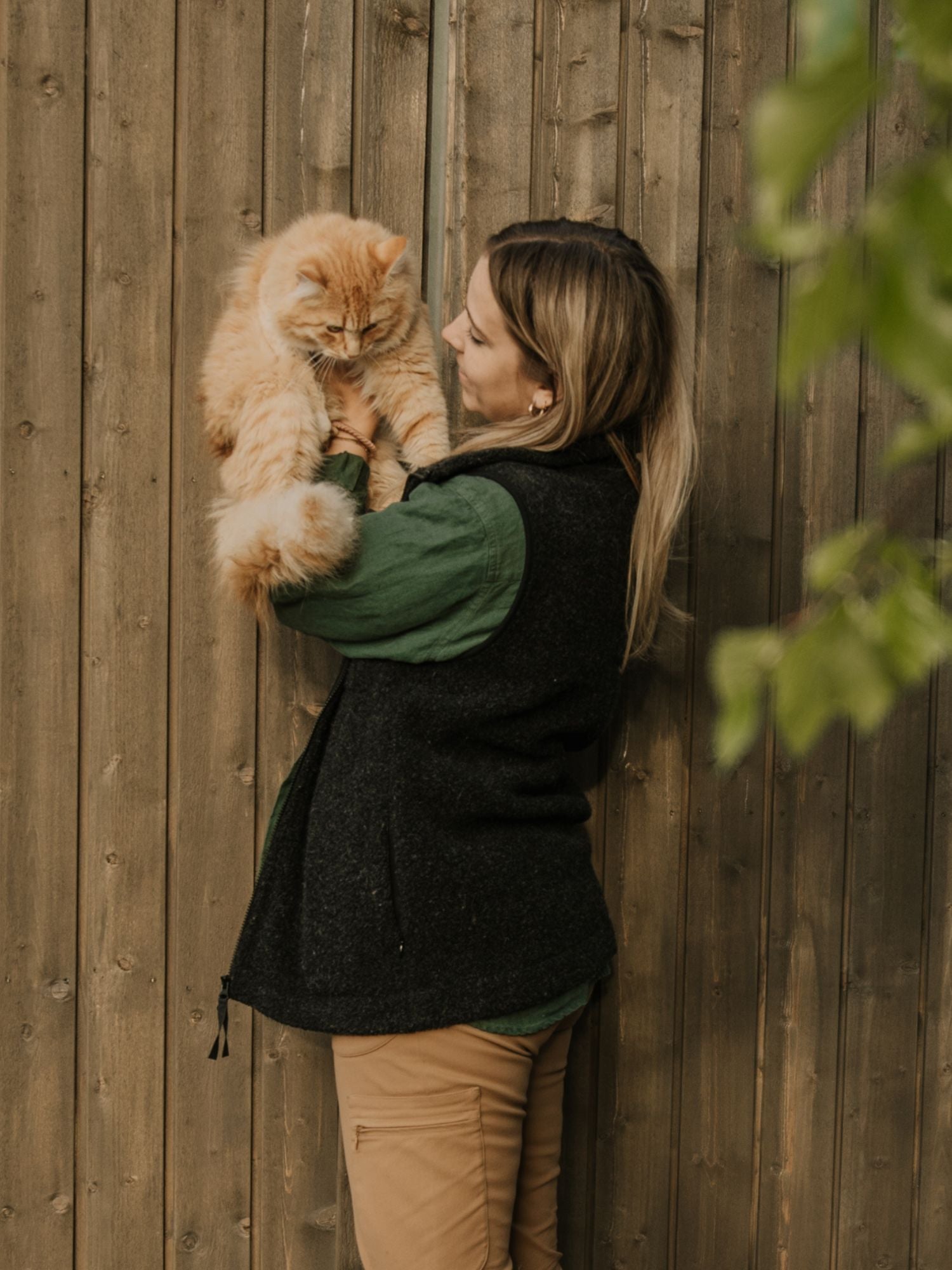 Linda | Woll-Fleece Weste Damen Schwarz - Fashion Trends & Outfit Inspirationen Winter