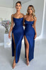 Maica | Maxikleid - Marineblau – Zeitlose Eleganz für jeden Anlass
