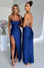 Maica | Maxikleid - Marineblau – Zeitlose Eleganz für jeden Anlass
