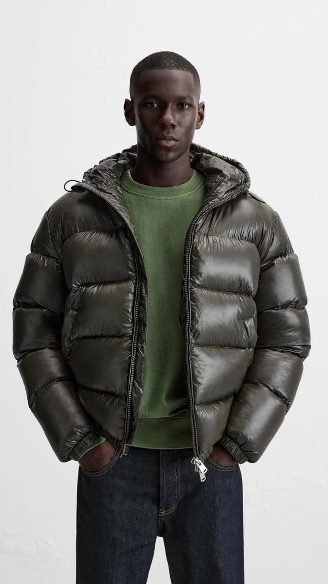 Jonas | Modische Daunen Pufferjacke