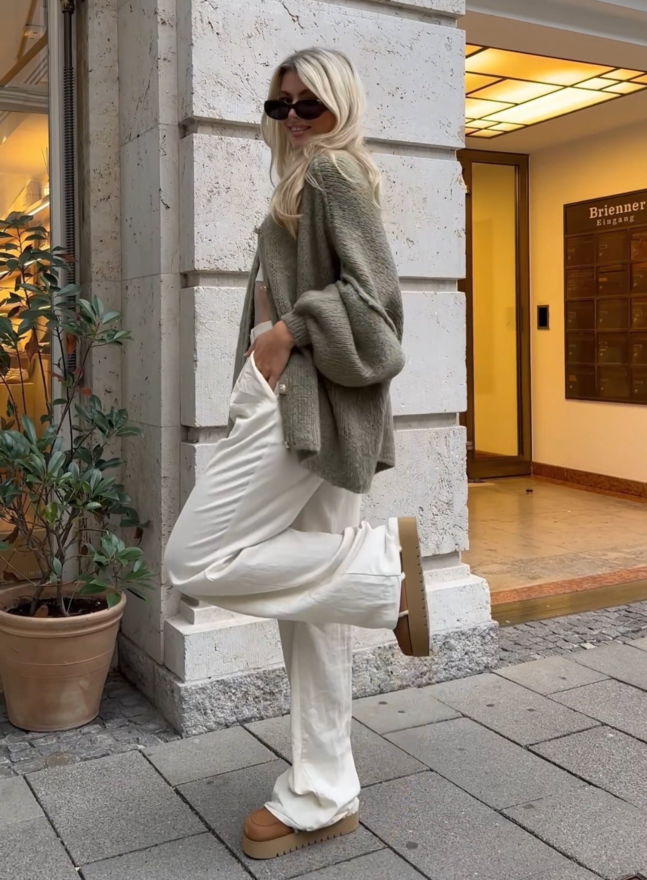 Nora | Oversize-Strickjacke