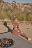 Laura | Stilvolles Langärmeliges Crop-Top mit Offenem Rücken
