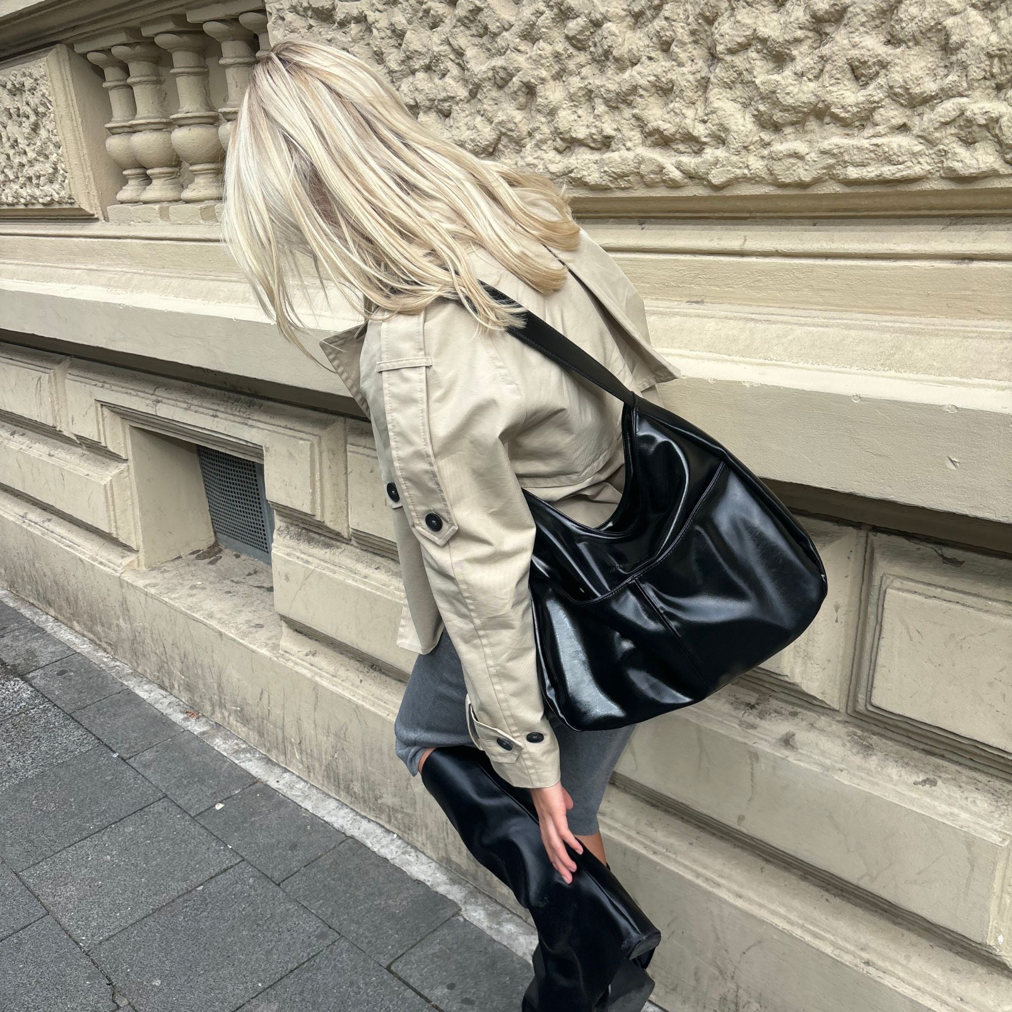 Theodora | Stilvolle Schultertasche - Elegante Umhängetasche für Winteroutfit Frauen