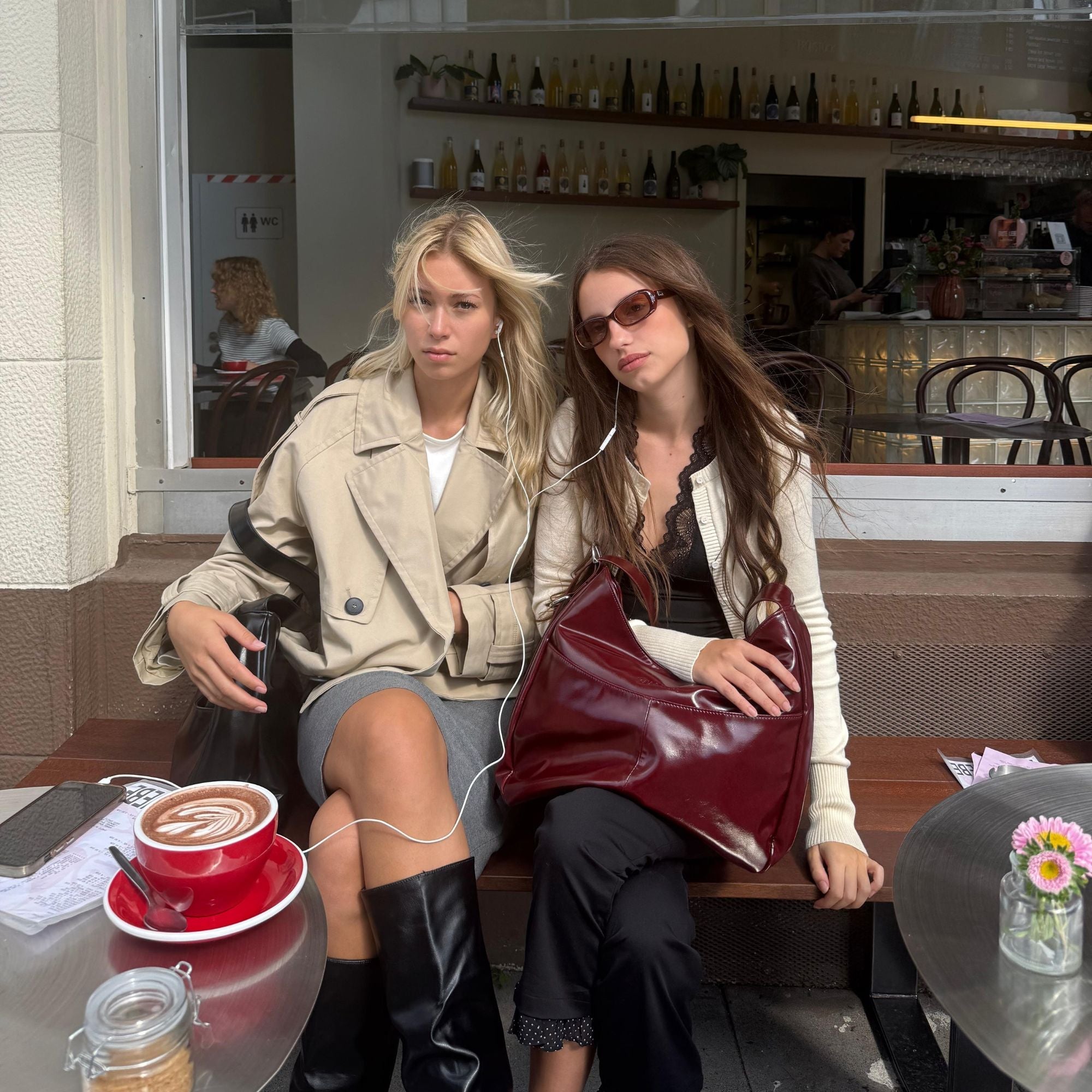 Theodora | Stilvolle Schultertasche - Elegante Umhängetasche für Winteroutfit Frauen