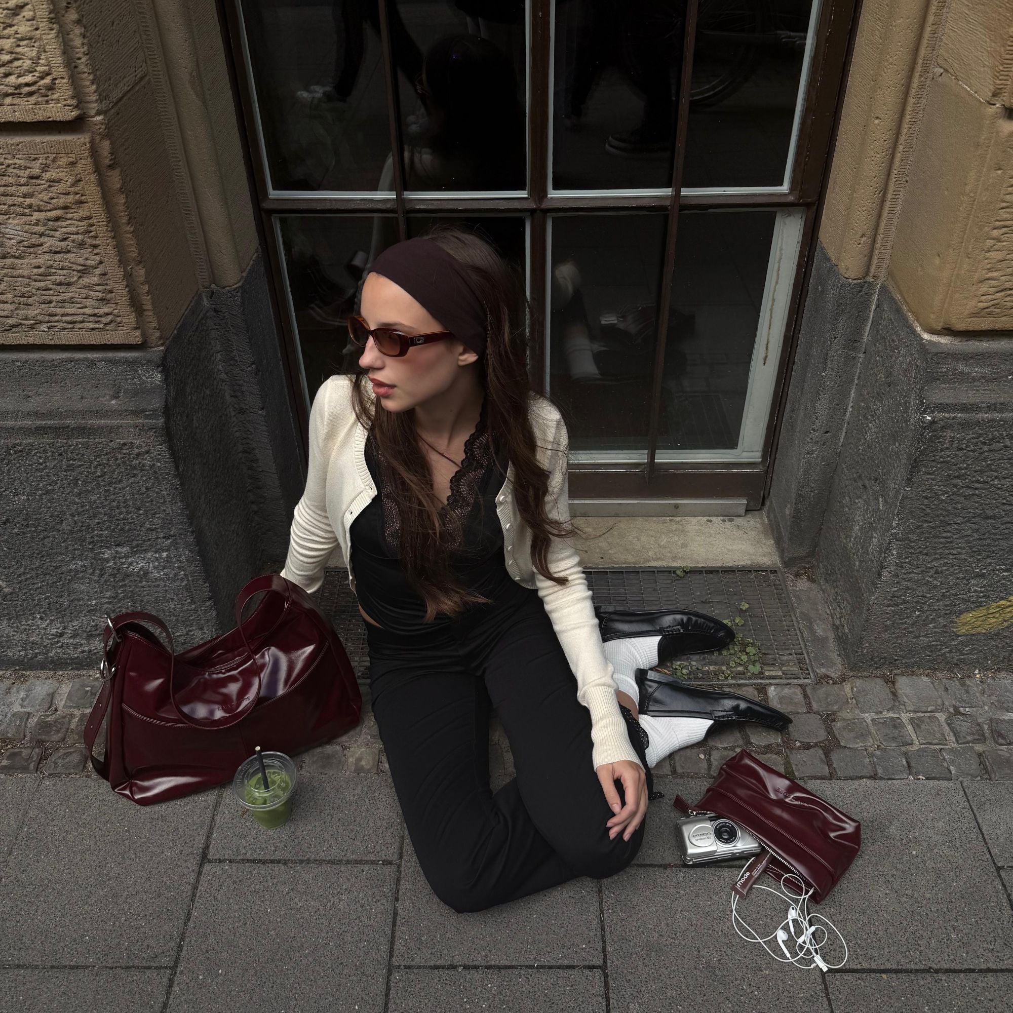 Theodora | Stilvolle Schultertasche - Elegante Umhängetasche für Winteroutfit Frauen