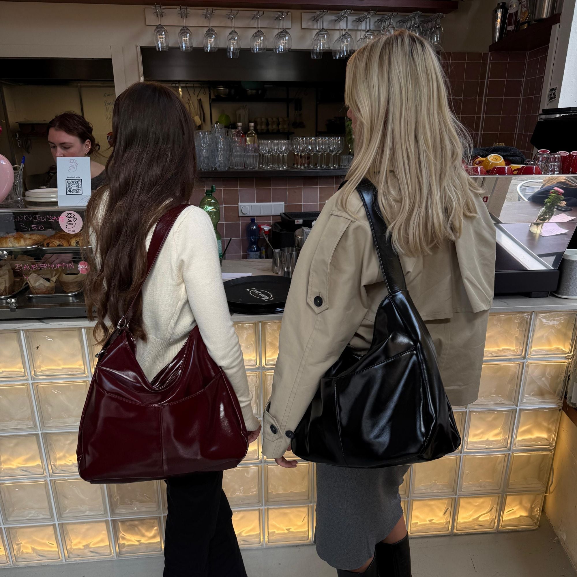 Theodora | Stilvolle Schultertasche - Elegante Umhängetasche für Winteroutfit Frauen