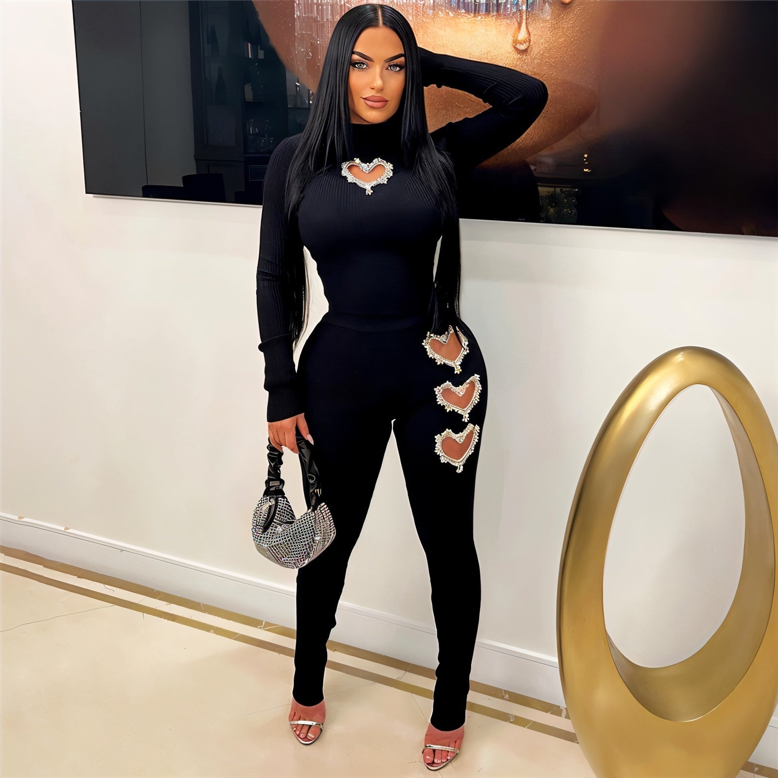 ESME Verschönertes Herz Ausschnitt Set